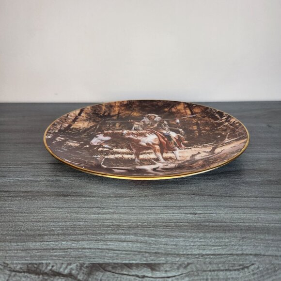 Bradford Exchange Collector Plate The Noble Quest by Harry Schaare 1993 - Picture 6 of 10